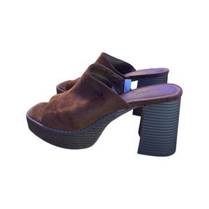 Retro 70’s style platform heels / shoes